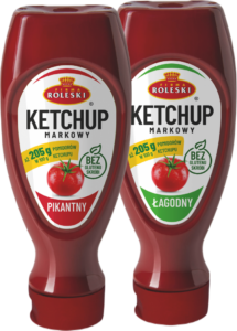 Ketchup 450g (łagodny, pikantny)
