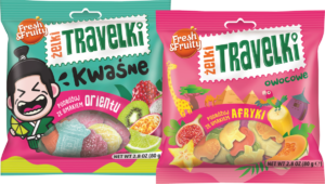 Żelki Travelki 80g (wybrane rodzaje)